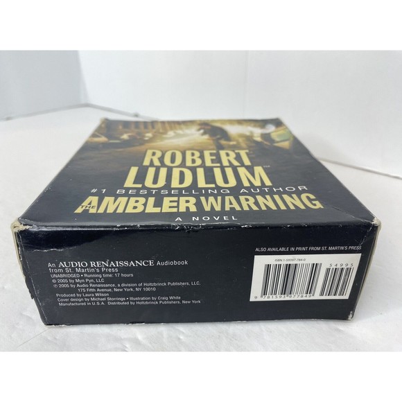 The Ambler Warning by Robert Ludlum (2005, Compact Disc, Abridged edition) - Picture 2 of 16
